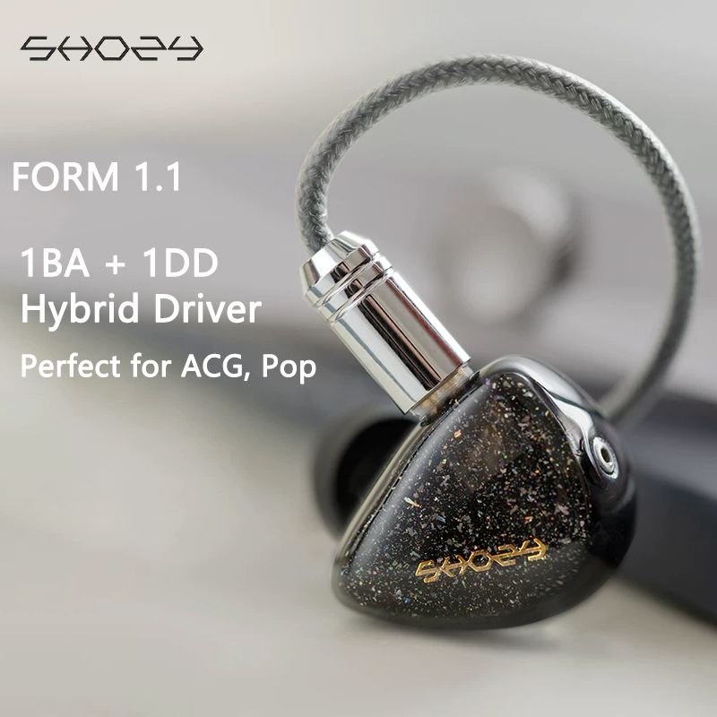 Audio Music Technology - Shozy Form 1.1 Hybrid IEM หูฟังไฮไฟแบบมีสายในหู