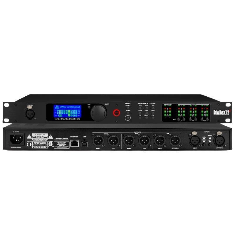 PA2 DriverRack โปรเซสเซอร์เสีย - Audio Music Software บทวิจารณ์และราคา