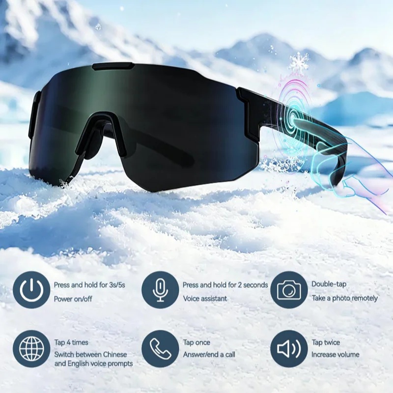 แว่นตาอัจฉริยะบลูทูธสำหรับปั่น - Audio Music Technology บทวิจารณ์และราคา