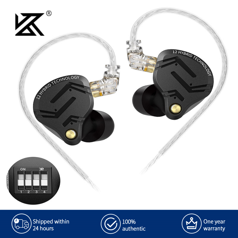 KZ ZS12 PRO X หูฟังโลหะ 1DD+5B - Audio Music Technology บทวิจารณ์และราคา